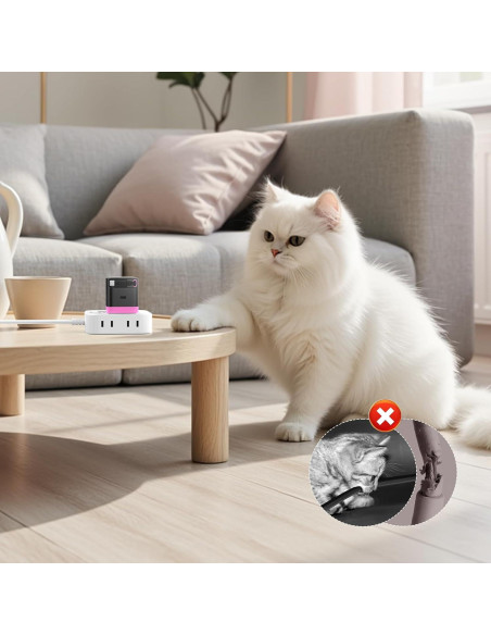 Cargador iWALK 65W GaN con Cable Retráctil USB-C Plegable