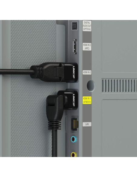 Cable HDMI 4K Ultra HD LINKUP 1.83m Giratorio 360 18Gbps