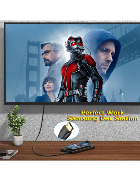 Cable HDMI 2.0 4K 0.3m MOSIMLI Paquete de 10 Alta Velocidad