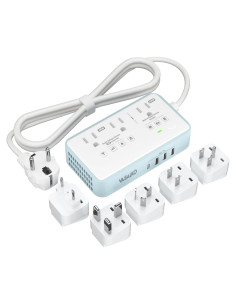 Convertidor de Voltaje 220V a 110V VASAIKO 2000W con 4 USB