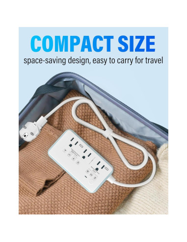 Convertidor de Voltaje 220V a 110V VASAIKO 2000W con 4 USB