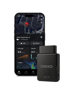 DIMO R1 LTE GPS Rastreador de Vehículos OBD2 con IA