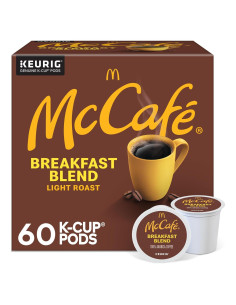 Cápsulas de Café McCafé Mezcla de Desayuno Tostado Claro 60 Unidades
