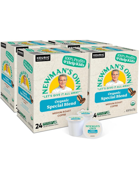 Café Orgánico Newman K-Cup Tostado Medio 96 Cápsulas