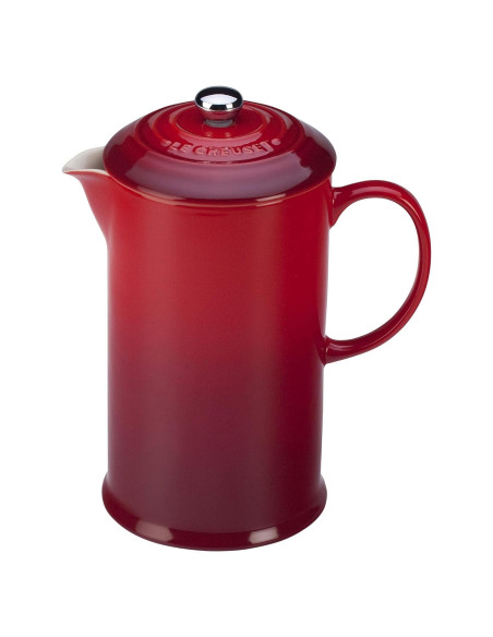 Prensa Francesa Le Creuset Cerámica 1009 ml Color Cerise