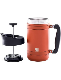 Prensa de Café BruTrek BaseCamp 0.95 L Acero Inoxidable 2