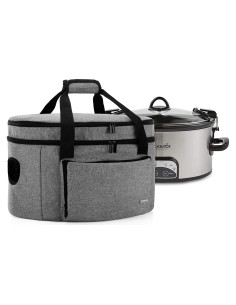 Bolsa de transporte para olla de cocción lenta LUXJA 6-8 qt