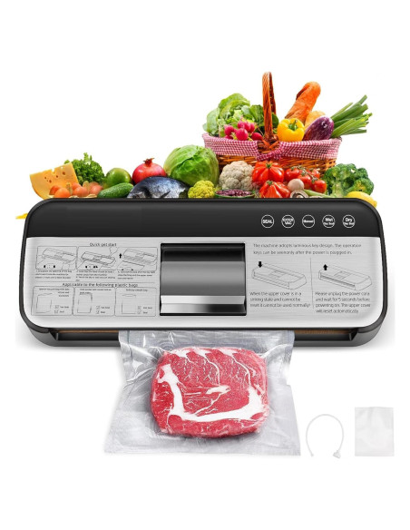 Máquina de Sellado al Vacío TEZILON AP-18 Automática 125W