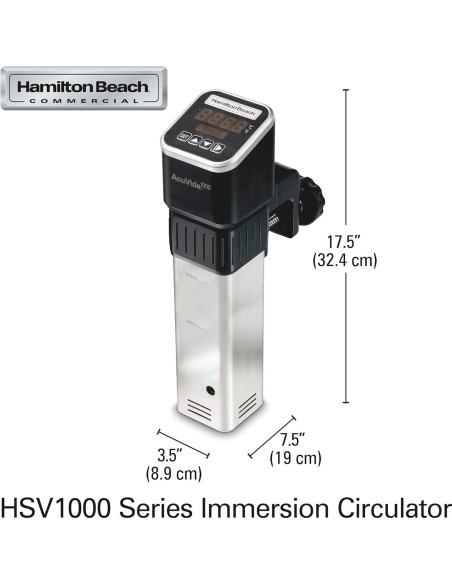 Circulador de Inmersión Hamilton Beach Commercial HSV1000 1200W IPX7