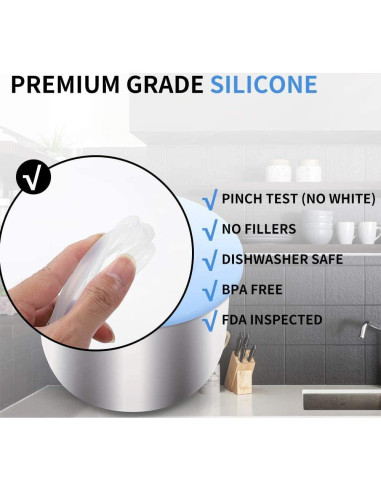 Anillo de Sellado de Silicona ZoneFly para Olla a Presión 10 Qt