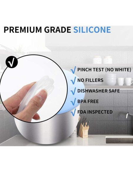 Anillo de Sellado de Silicona ZoneFly para Olla a Presión 10 Qt