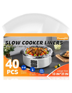 Forros Desechables para Olla de Cocción Lenta YixangDD 40 Unidades