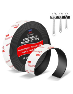 Cinta Magnética Flexible Thaibear 1.27 cm x 1 m Adhesivo 3M
