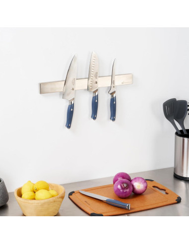 Soporte Magnético para Cuchillos Met Lux 45.72 cm Acero Inoxidable