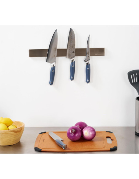 Soporte Magnético para Cuchillos Met Lux 45.72 cm Acero Inoxidable