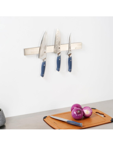 Soporte Magnético para Cuchillos Met Lux 45.72 cm Acero Inoxidable