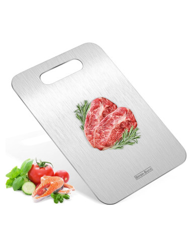 Tabla de Cortar Stron-Dura Acero Inoxidable 29.2x20.3 cm