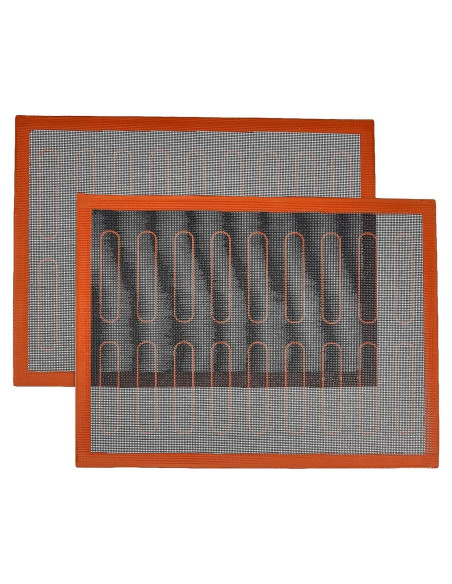 Tapete de Hornear de Silicona Amazon Basics 40x30 cm Antiadherente