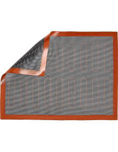 Tapete de Hornear de Silicona Amazon Basics 40x30 cm Antiadherente 2