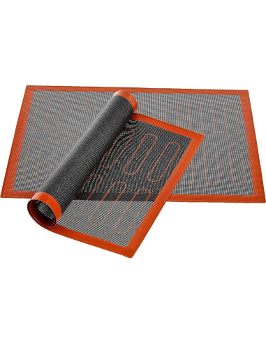 Tapete de Hornear de Silicona Amazon Basics 40x30 cm Antiadherente