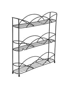 Organizador de Especias de 3 Niveles Spectrum Negro