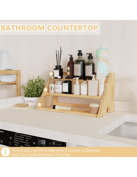 Organizador de Especias CCHIDG Amarillo 3 Niveles 27 Frascos