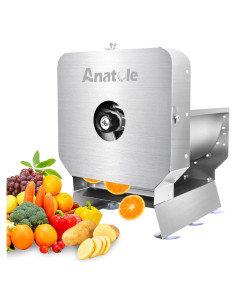 Cortadora de Verduras Eléctrica Anatole EVS-1 Acero Inoxidable