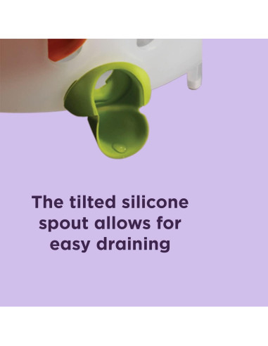 Estante de Platos Chef'n 401-281-004 Blanco/Verde 35.5x33.7cm