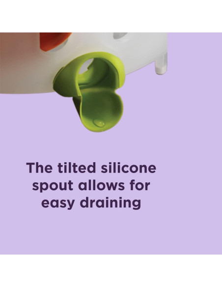 Estante de Platos Chef'n 401-281-004 Blanco/Verde 35.5x33.7cm