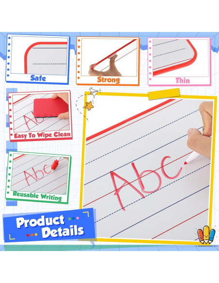 Conjunto de Letras Magnéticas Gilprop 492 Piezas para Aula