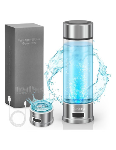 Generador de Agua de Hidrógeno Curety 1500ppb Portátil