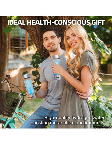 Generador de Agua de Hidrógeno Curety 1500ppb Portátil