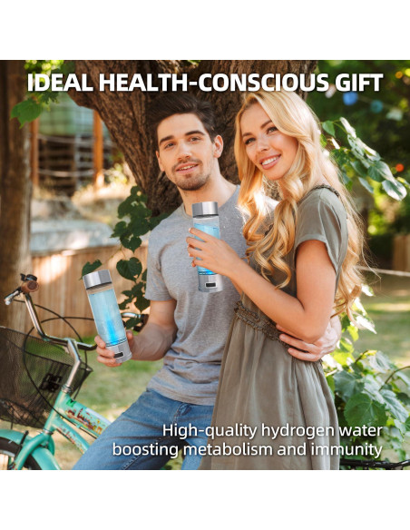 Generador de Agua de Hidrógeno Curety 1500ppb Portátil