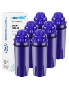 Filtro de Agua ICEPURE PPF001 para Jarras PUR - 6 Pack