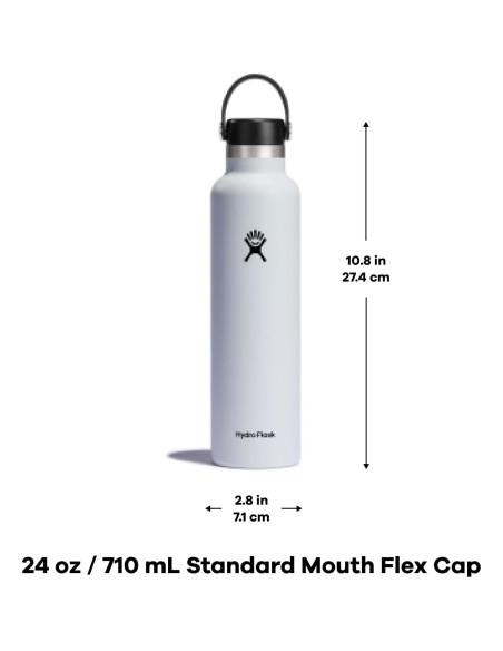 Botella de Agua Aislada Hydro Flask 24 Oz Tapa Flex Agave