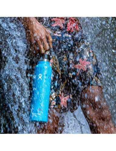 Botella de Agua Aislada Hydro Flask 24 Oz Tapa Flex Agave