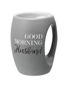 Taza Calentadora de Manos Pavilion Gift 16 oz Gris Esposo