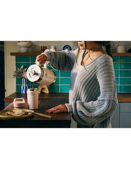 Taza de Viaje STANLEY 473 ml Acero Inoxidable Aislada Verde