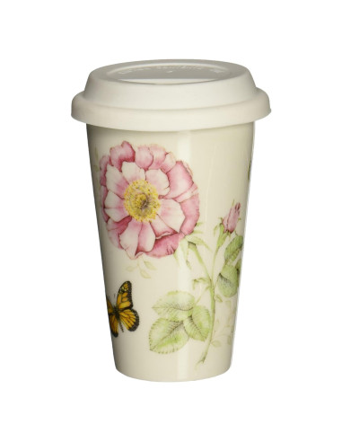 Taza Térmica de Viaje Lenox Mariposa Prado 295ml Multicolor