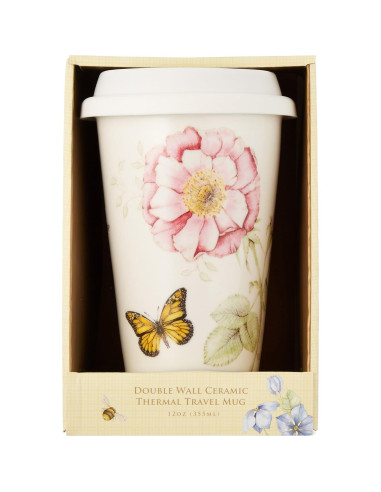 Taza Térmica de Viaje Lenox Mariposa Prado 295ml Multicolor