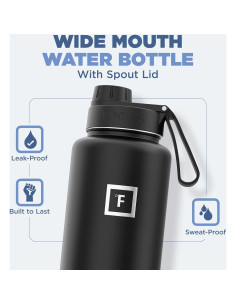 Botella de Hidratación Iron Flask 1.18L Acero Inoxidable Doble Pared 2