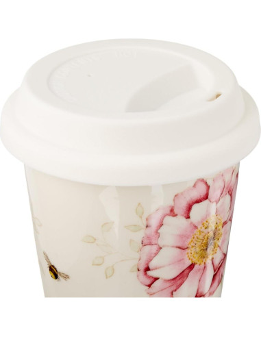 Taza Térmica de Viaje Lenox Mariposa Prado 295ml Multicolor