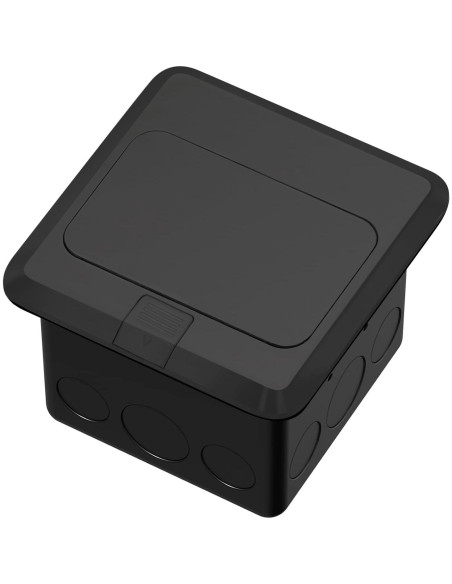 Kit de Enchufe Eléctrico Empotrado Vagueior 20A Negro - 2 Paquete