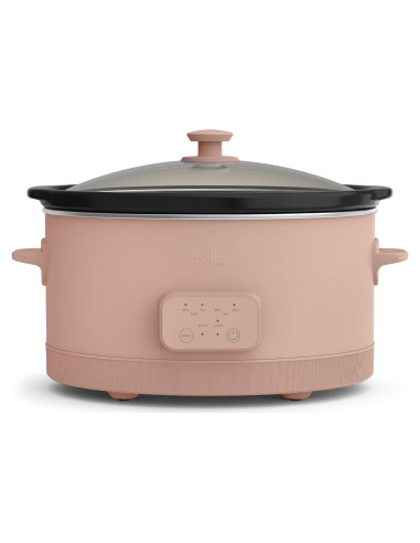 Cocinero Lento Programable BELLA 6 Qt Cerámico Antiadherente