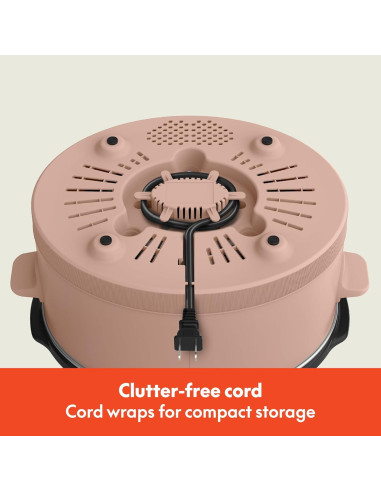 Cocinero Lento Programable BELLA 6 Qt Cerámico Antiadherente