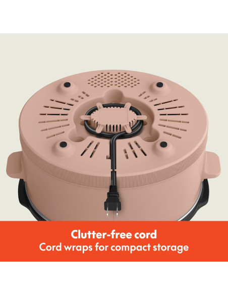 Cocinero Lento Programable BELLA 6 Qt Cerámico Antiadherente