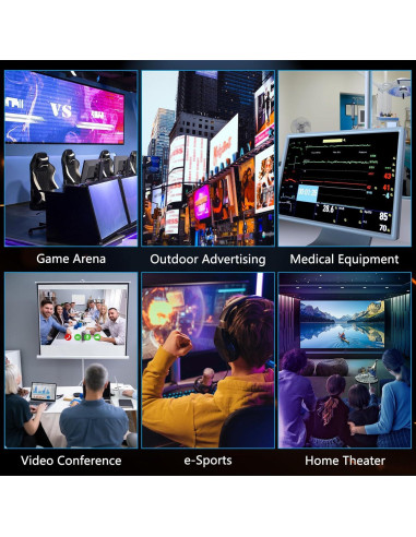 Cable HDMI de fibra óptica 8K 22.86m HYairspy 48Gbps