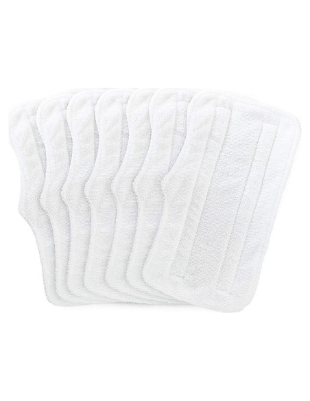 Almohadillas de Vapor Fushing 7 Pcs Microfibra Lavables para Mopas Shark