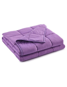 Manta con peso RelaxBlanket 152x203 cm 4.54 kg Algodón Púrpura