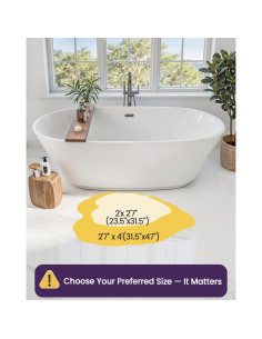 Alfombra de Baño DEXI Monstera 60x80cm Antideslizante Verde 2